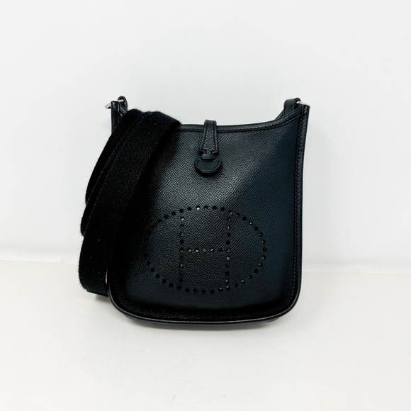 Hermes Epsom Noir Evelyn TPM - Picture 1 of 9